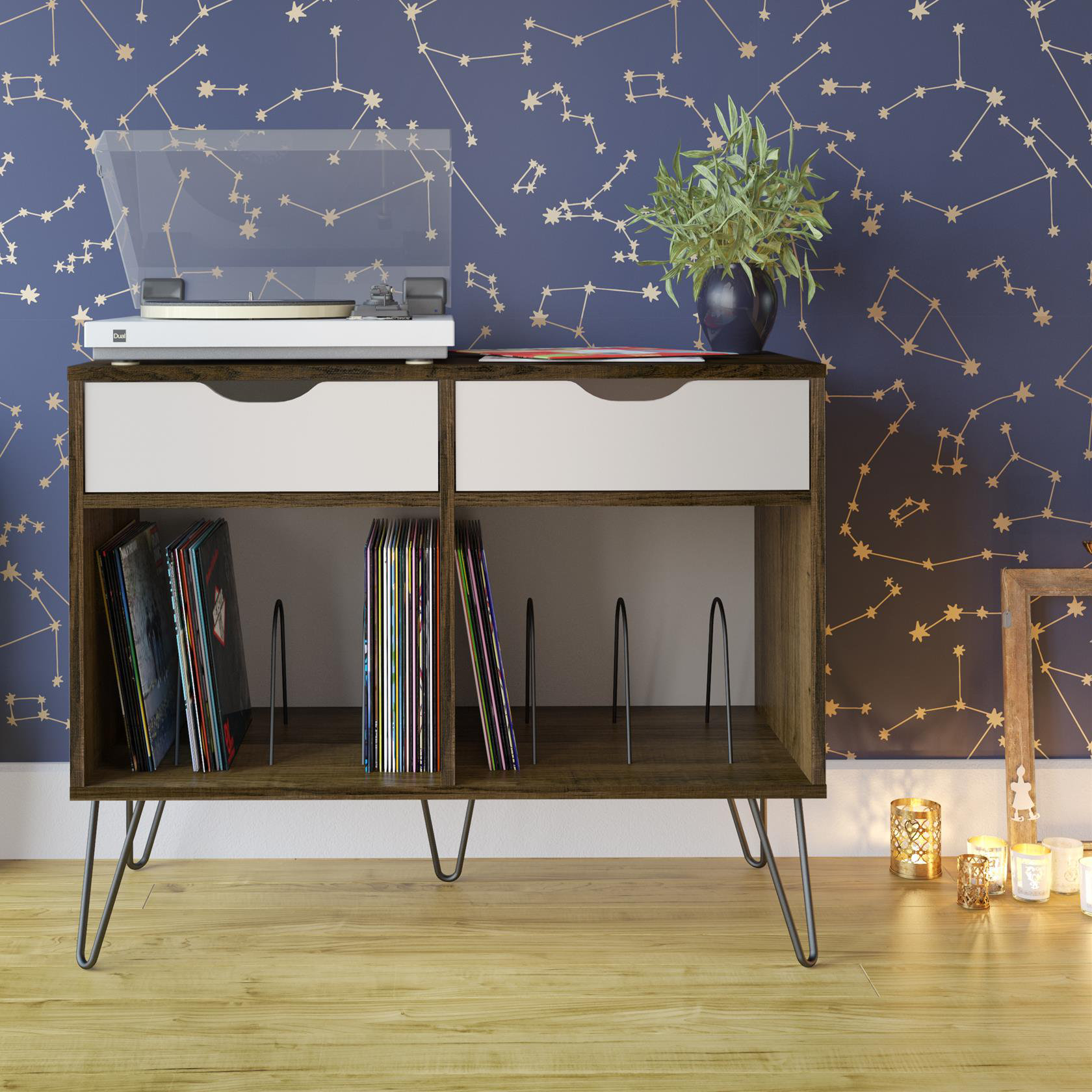 Novogratz Concord Audio Rack & Reviews | Wayfair