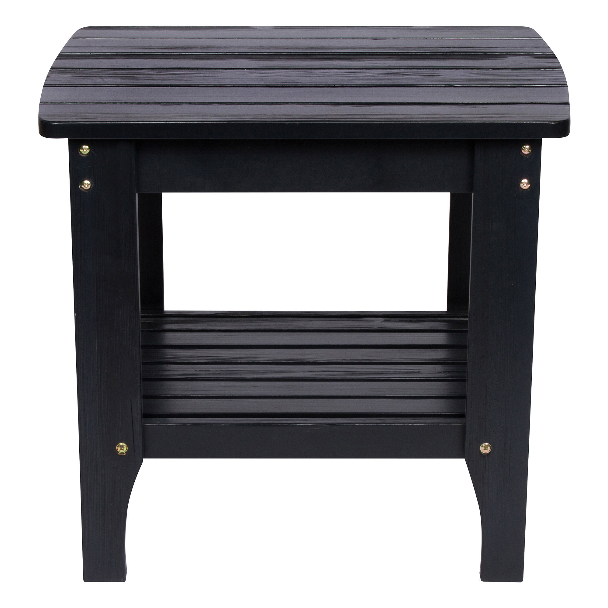 Highland Dunes Endymion Cedar Outdoor Side Table & Reviews Wayfair