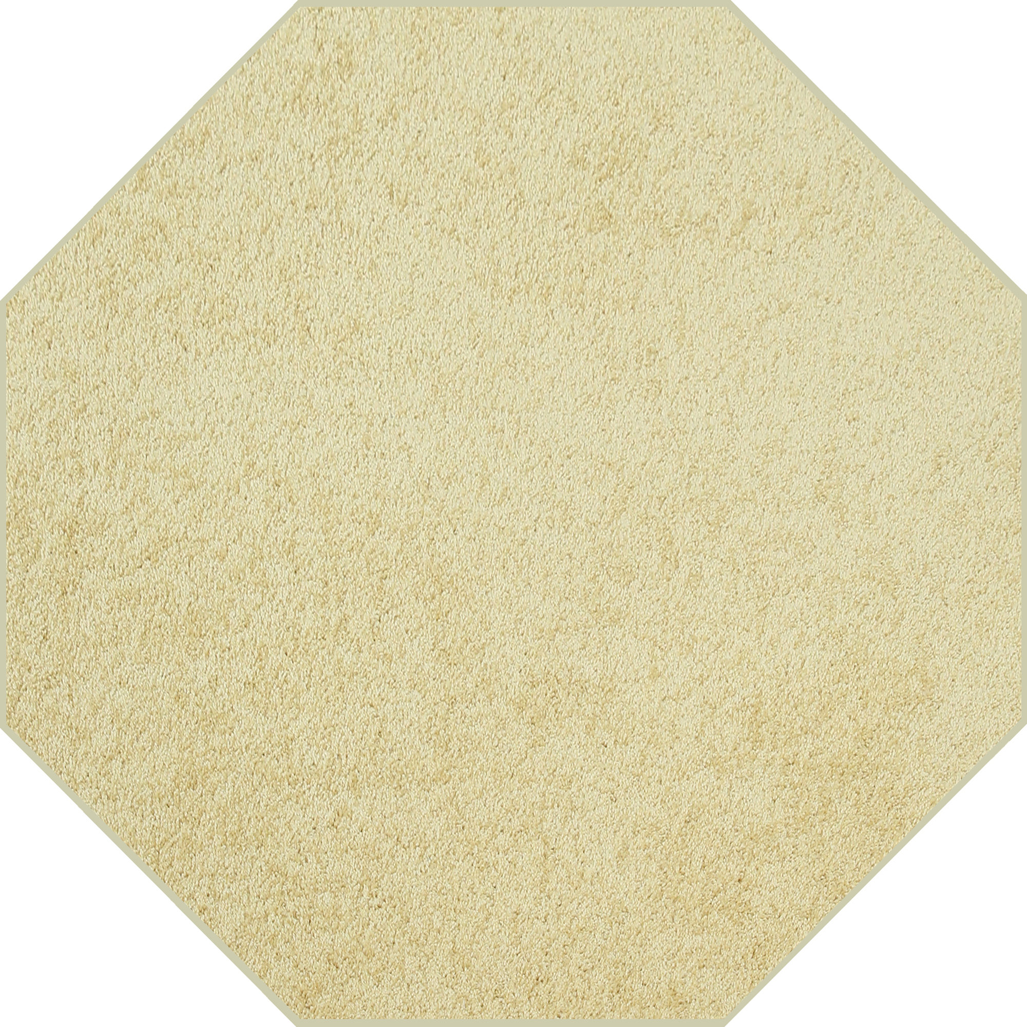 Ebern Designs Solid Color Octagon Shape Area Rugs Yellow Octagon | Wayfair