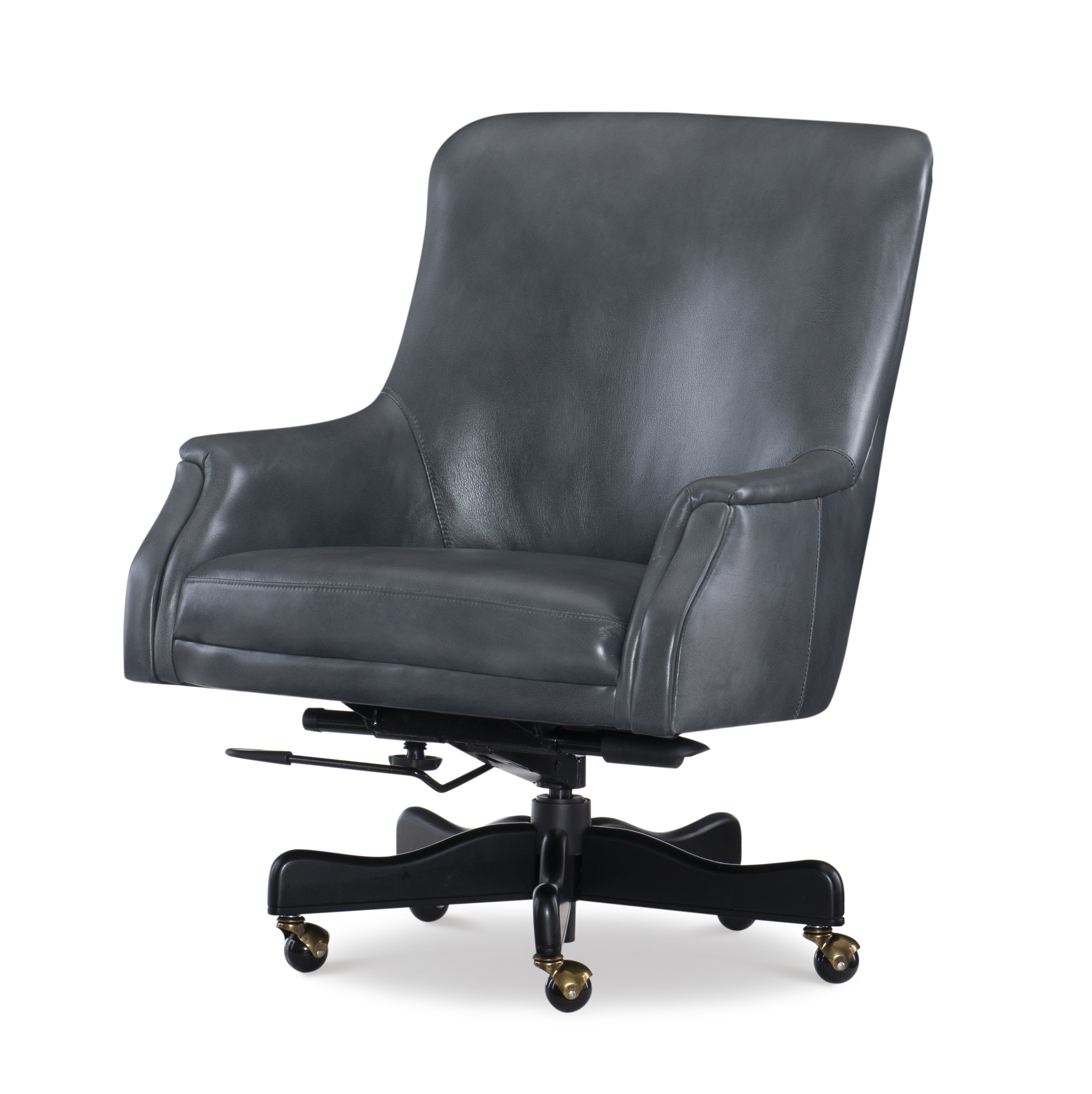 Century Cavendish Genuine Leather Task Chair Perigold