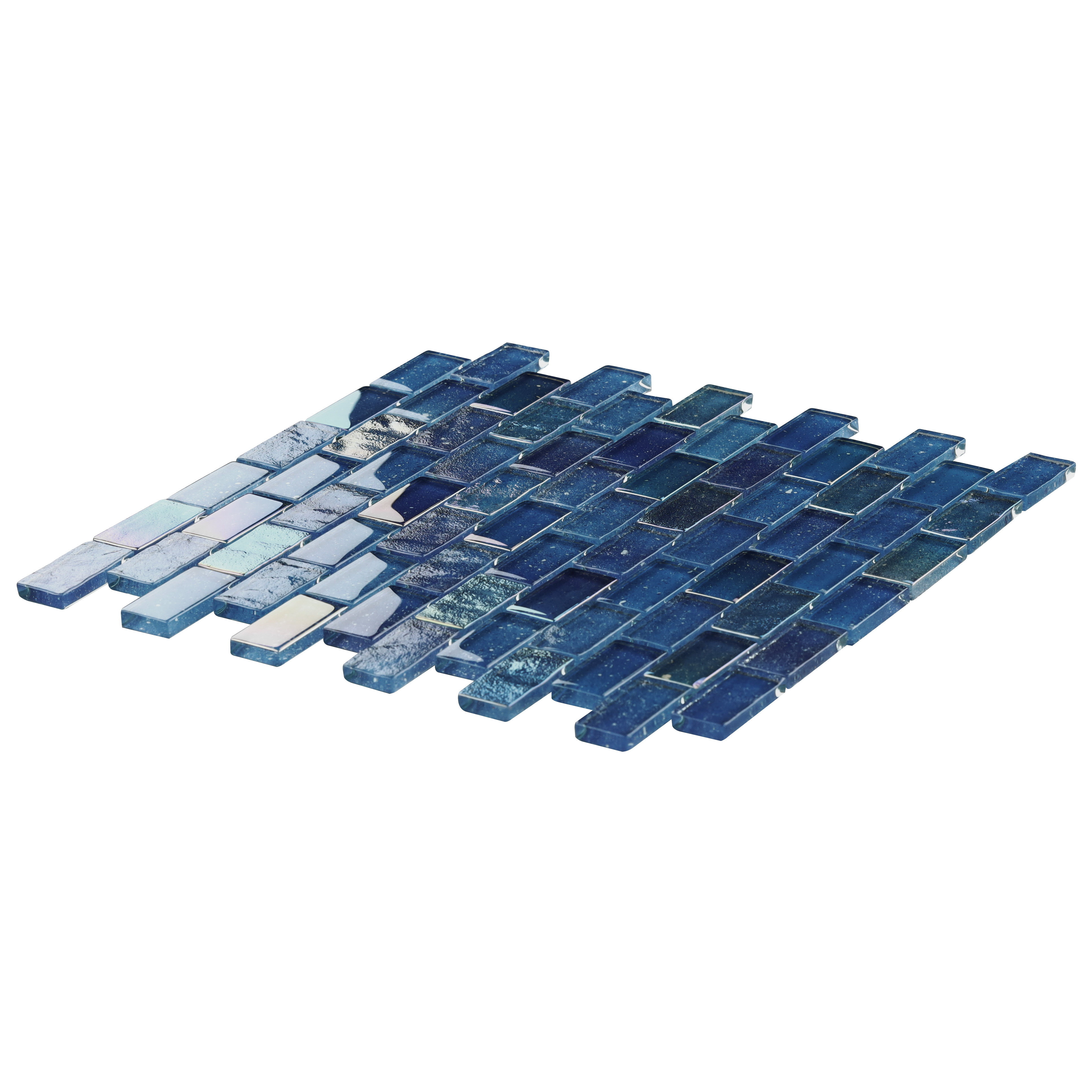 Ivy Hill Tile Angel Dust 12" x 12" Brick Joint Mosaic Wall Floor Use