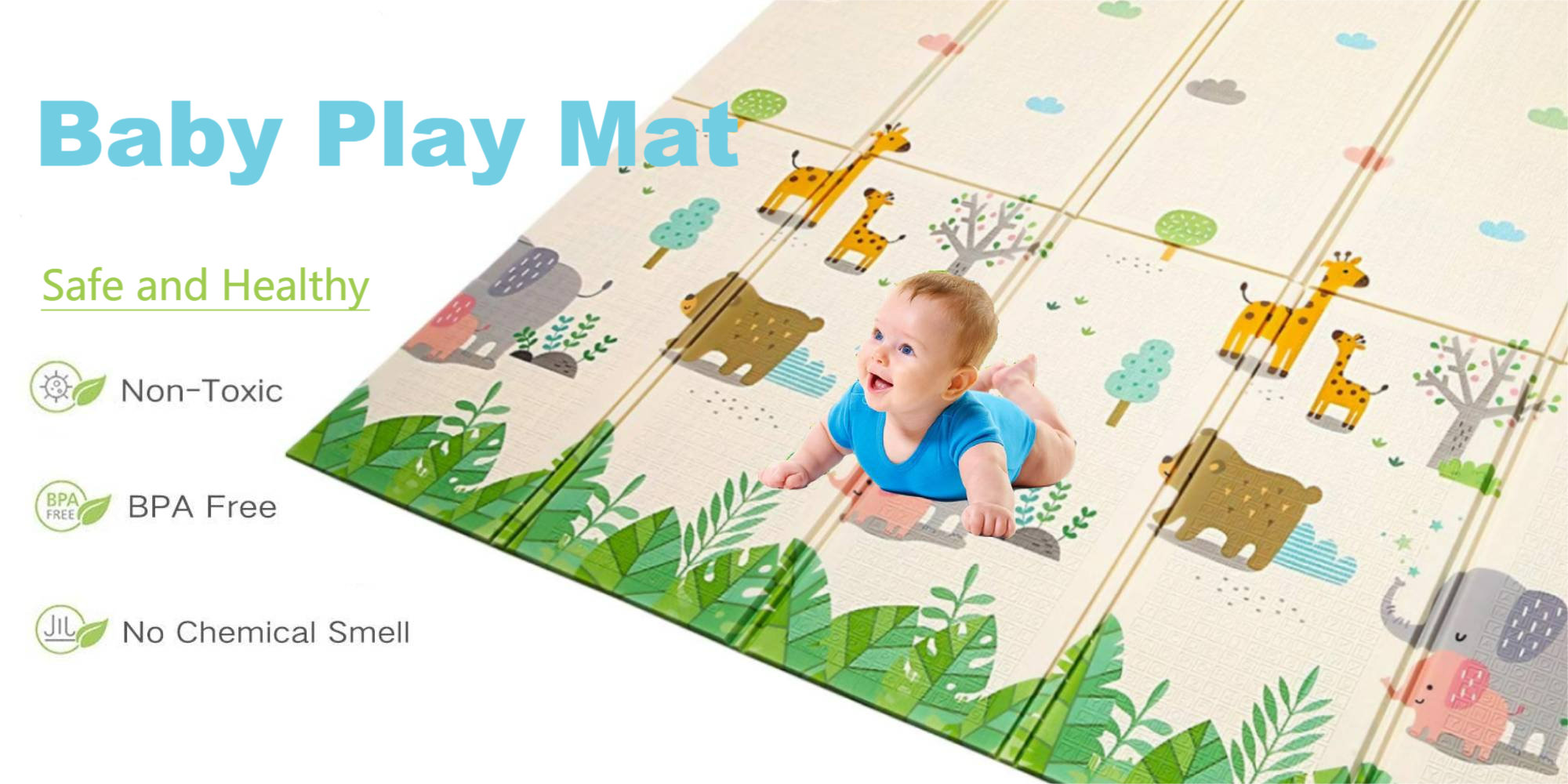 Himimi Doublesided Portable Baby Foam Playmat Wayfair Canada