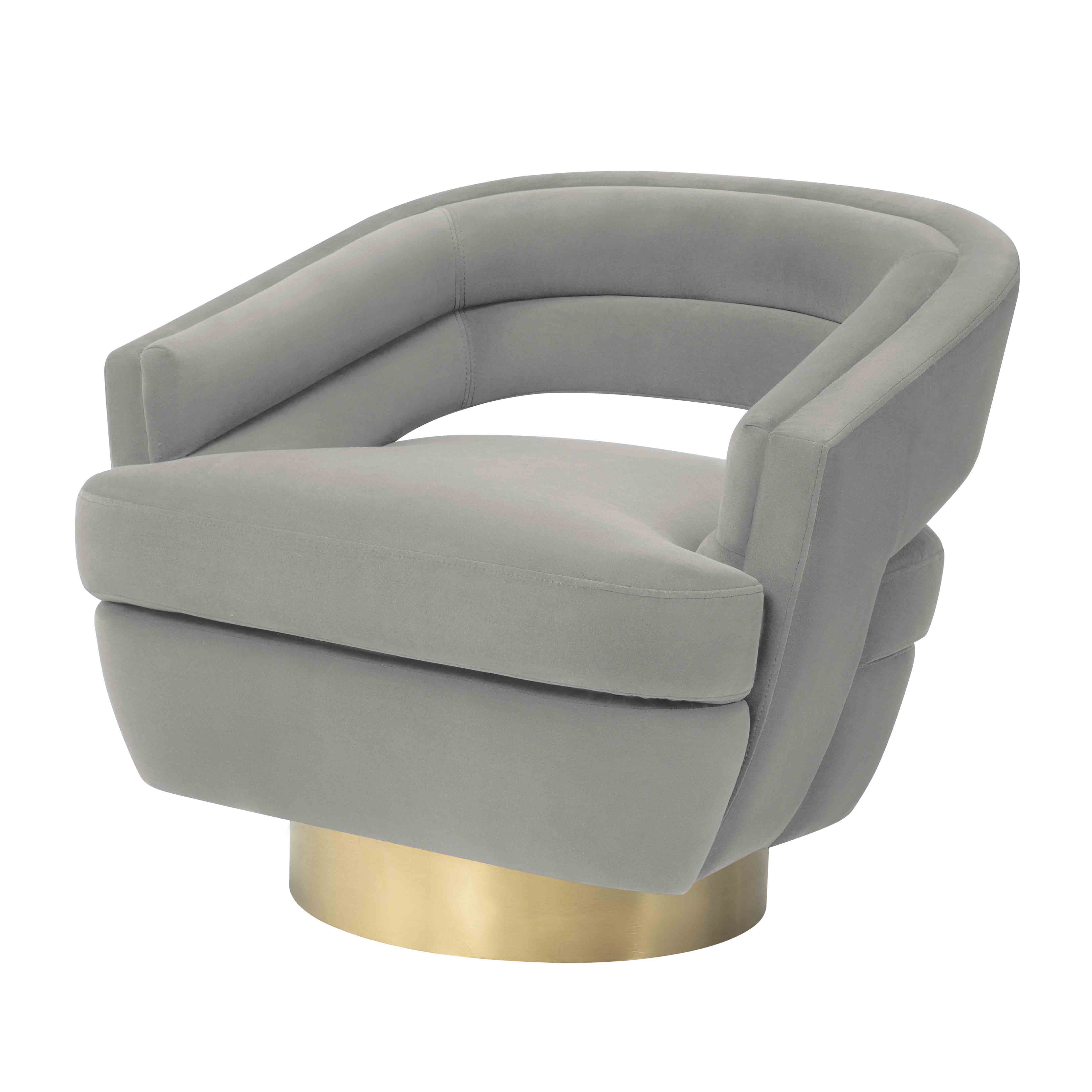 Mercer41 Fleeman Upholstered Swivel Accent Chair Wayfair