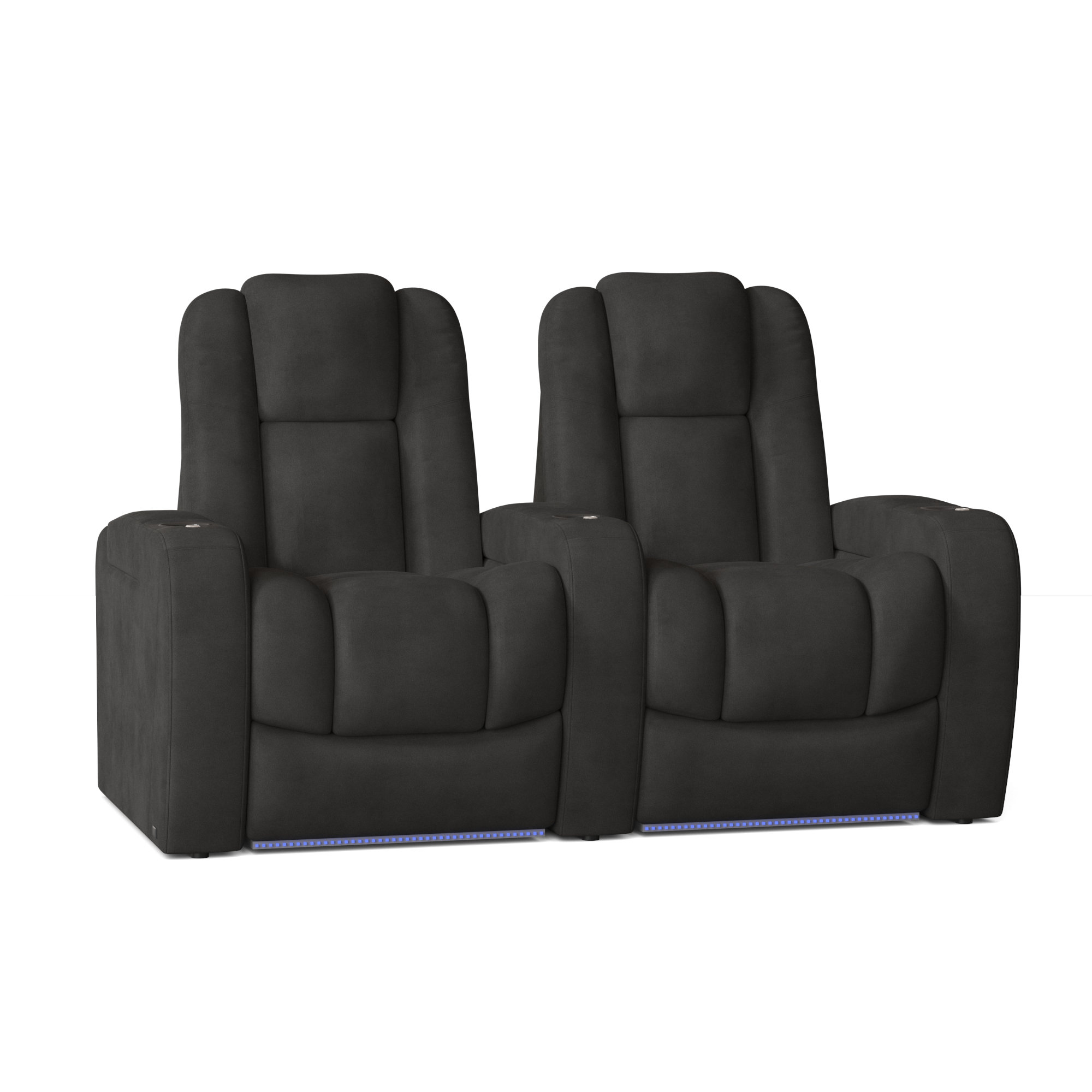 Red Barrel Studio® 67.25'' Wide Home Theater Seating with Cup Holder
