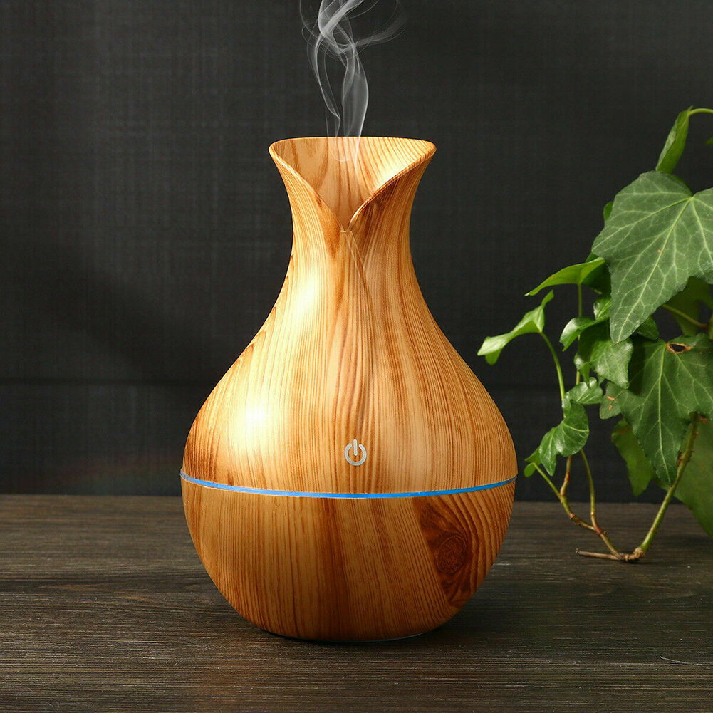Quiet 7 LED Essential Oil Humidifier Aroma Air Aromatherapy Diffuser Cool Mist 