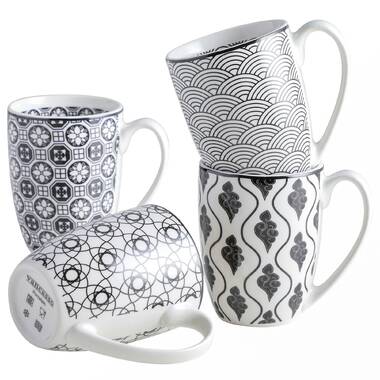 Ritzenhoff & Breker Happy Series Coffee Mug Pink Grey 