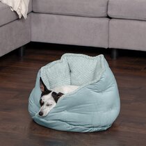 Pet Nest & Sofa Bed 3 Size Ancous Portable Foldable Dog Cat Rabbit House and Soft removable mattress Large, Red 