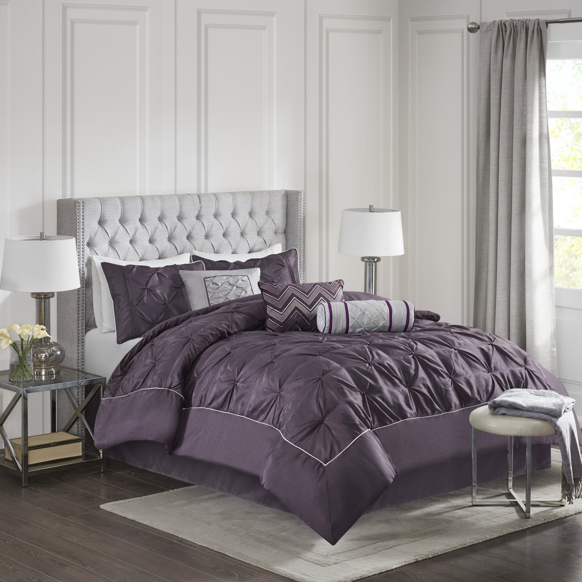 Mercer41 Celino 7 Piece Tufted Comforter Set & Reviews Wayfair