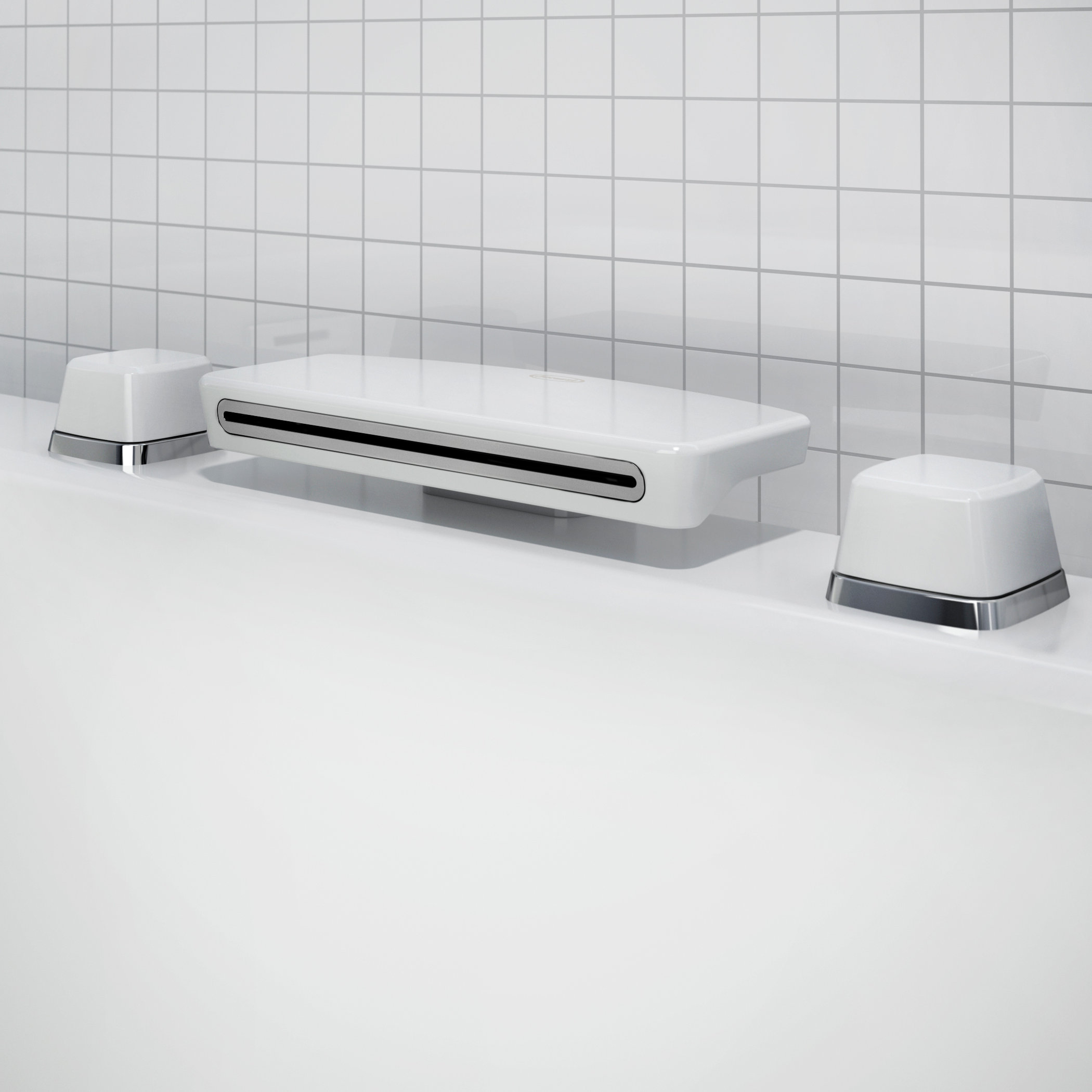 JACUZZI® Water Rainbow 2 Deck Mounted Roman Tub Faucet Trim With