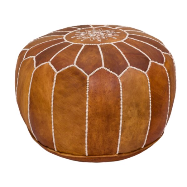 Set of 2 Moroccan leather handmade pouf,ottoman,footstool,authentic genuine pouf 