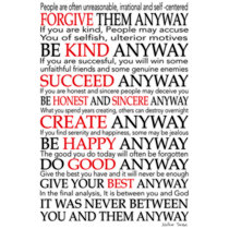 Mother Teresa Quote - Wayfair Canada