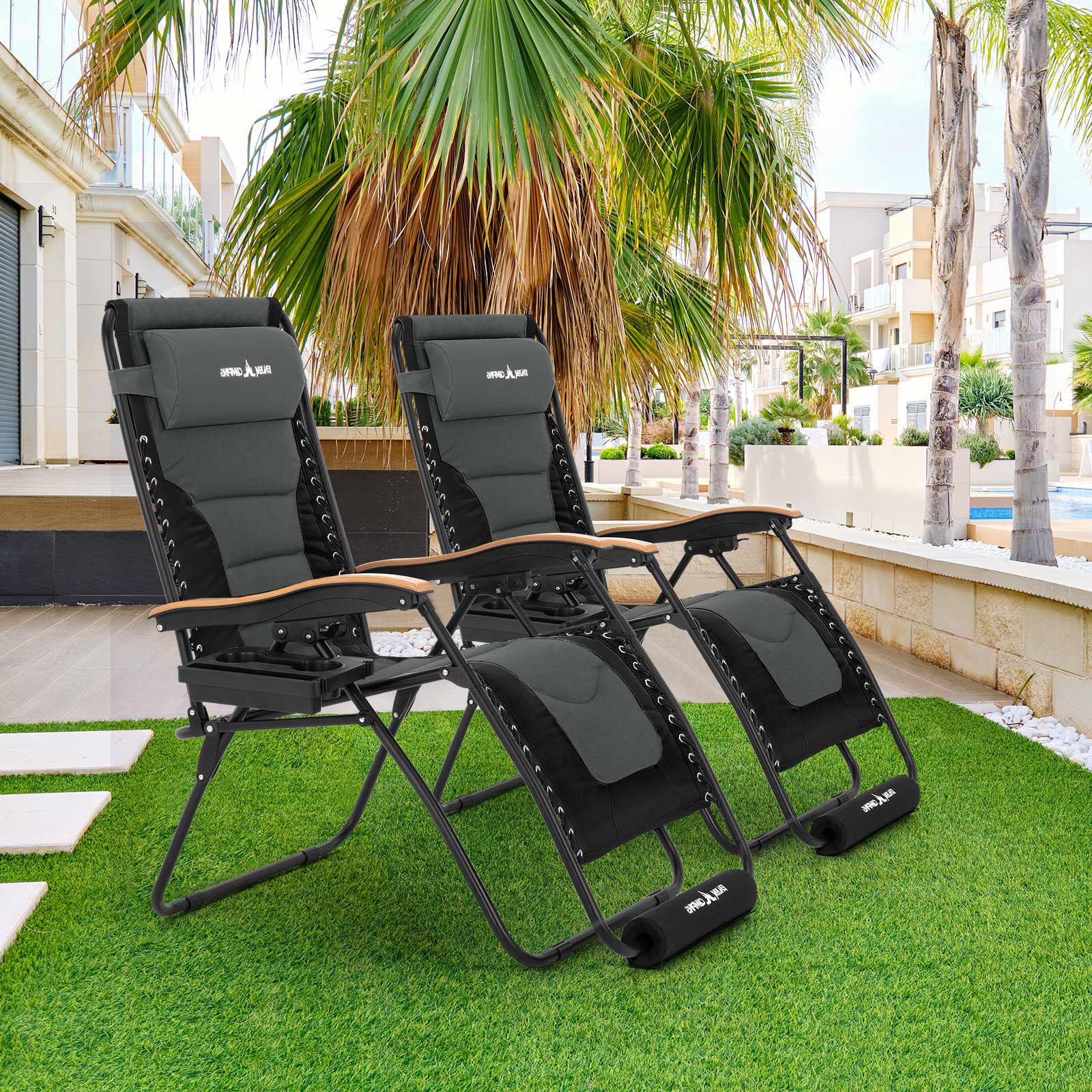 YOUDENOVA Reclining Zero Gravity Chair with Cushion Wayfair