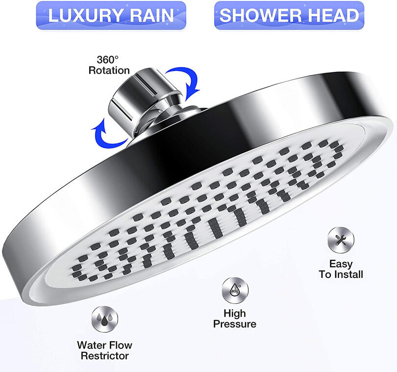 Symple Stuff Hydeville Full Adjustable Shower Head Wayfair