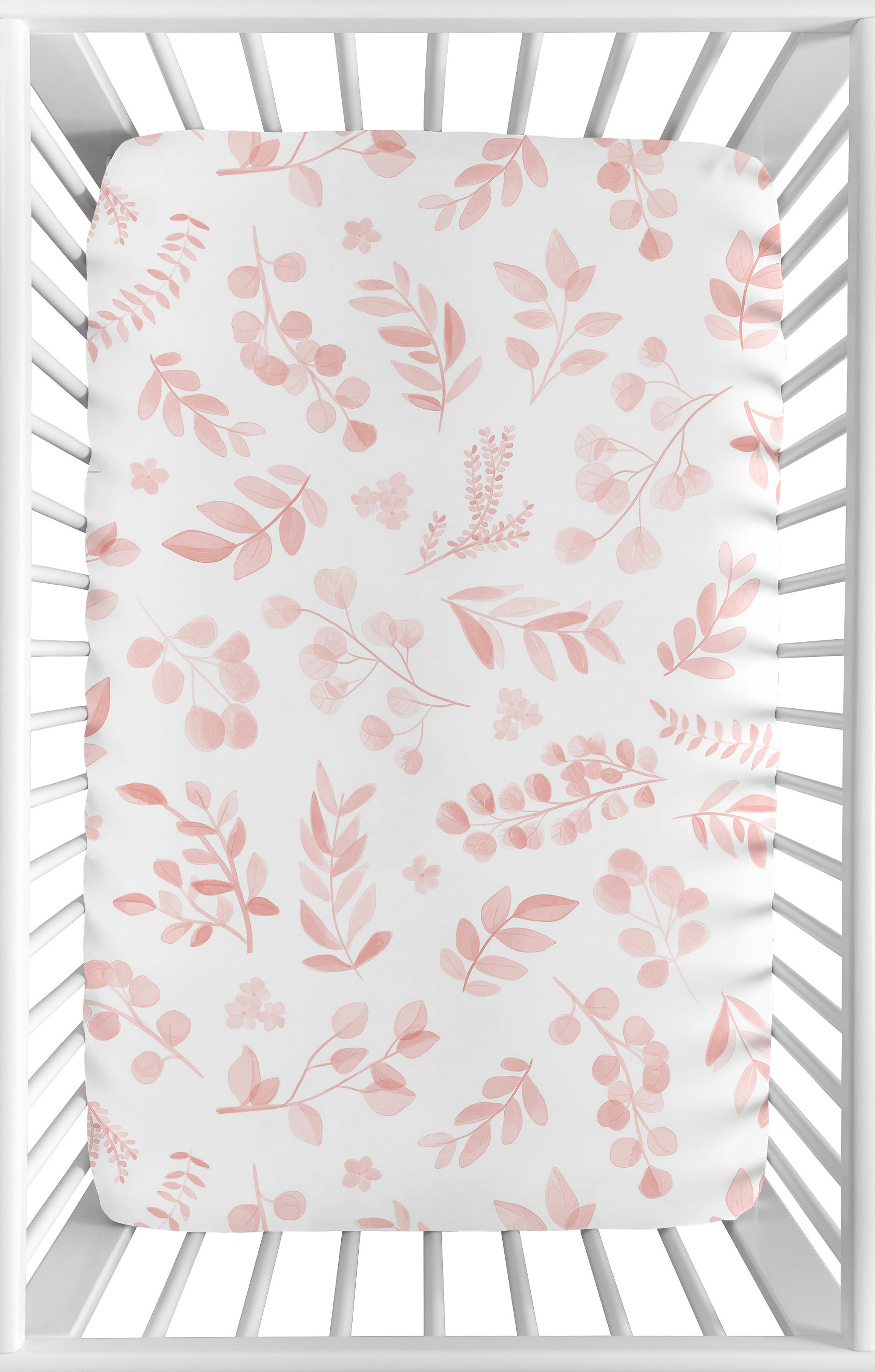 Sweet Jojo Designs Botanical Fitted Mini Crib Sheet Wayfair