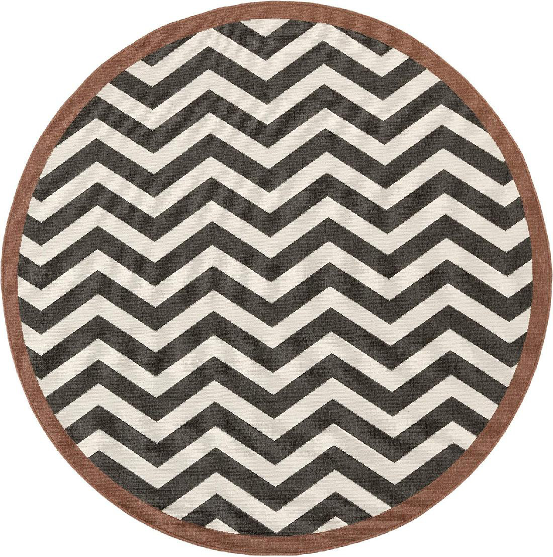 Ebern Designs Vandrea Machine Tufted Black Indoor/Outdoor Rug Wayfair