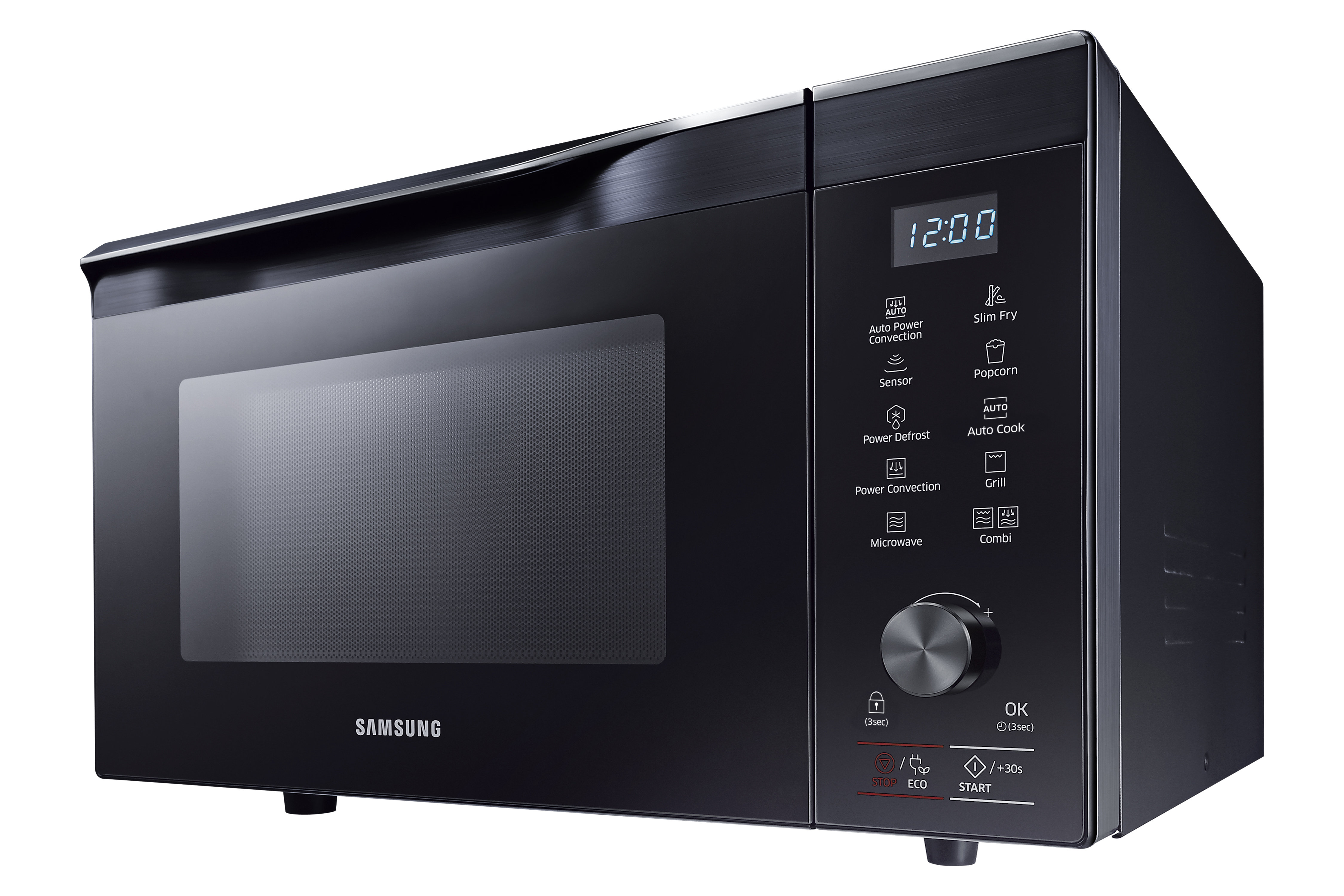 Samsung 20.6'' 1.1 Cubic Feet cu. ft. Convection Countertop Microwave with Sensor Cooking and Air Frying Capability & Reviews | Wayfair