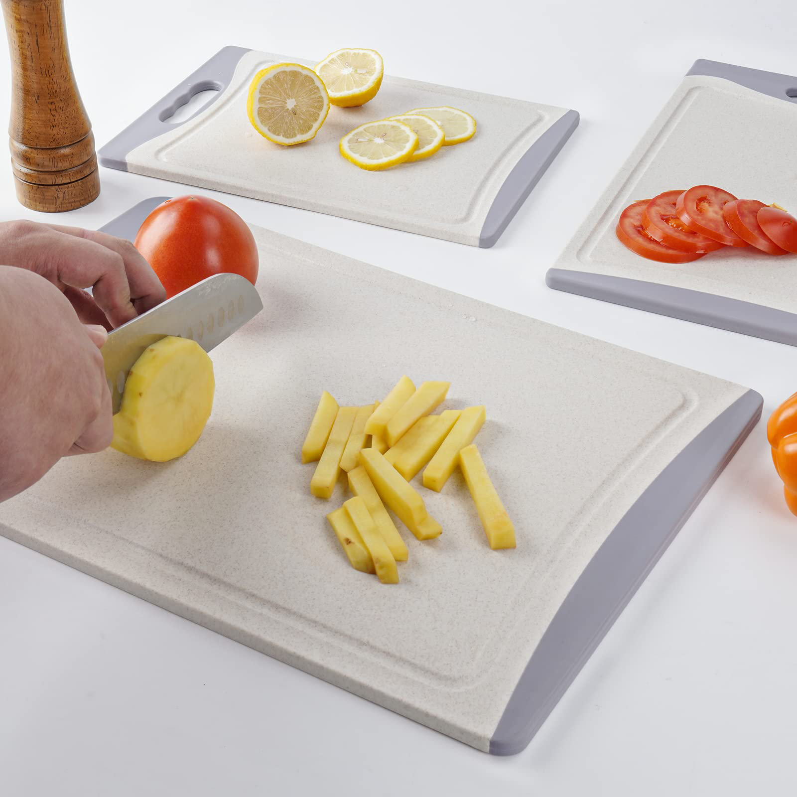 Crestone Extra Large Cutting Boards, Plastic Cutting Boards For Kitchen