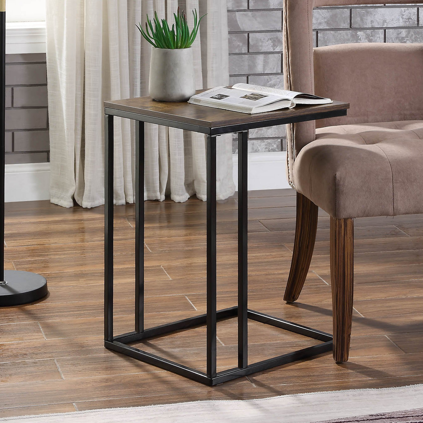 Latitude Run® Rondae 22.44'' Tall C Table End Table & Reviews Wayfair