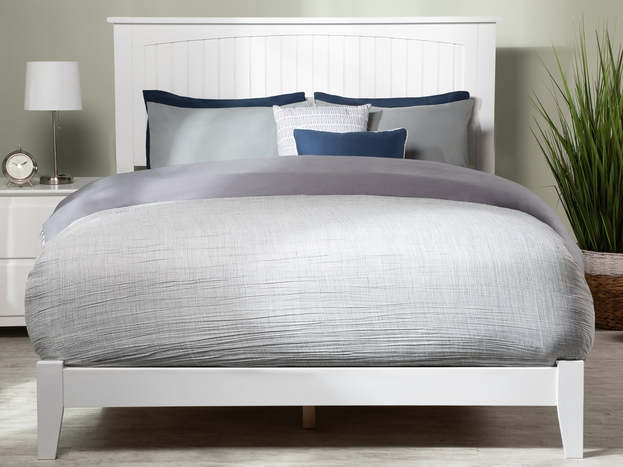 AFI Furnishings Nantucket Low Profile Solid Wood Platform Bed Wayfair