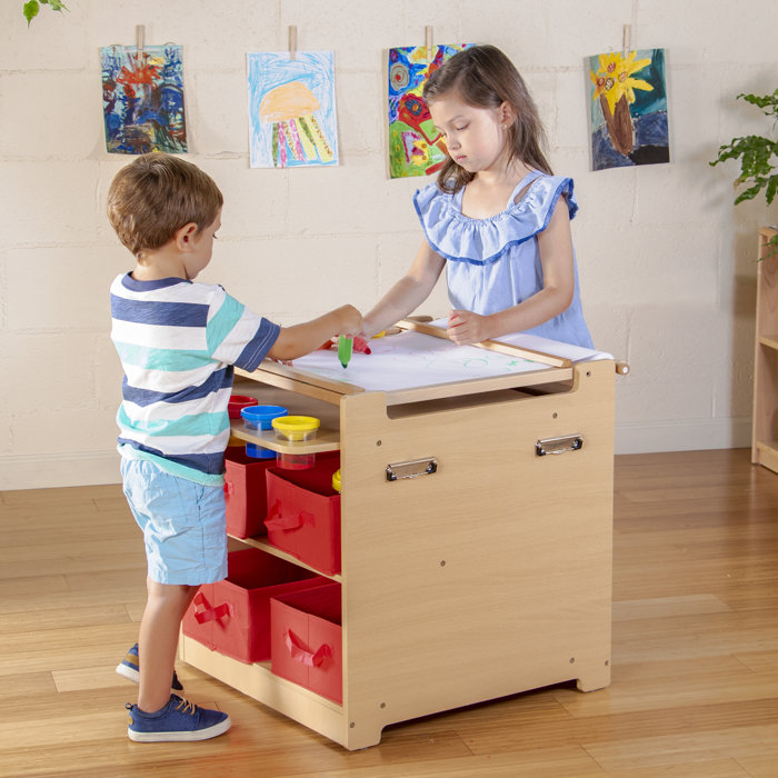 Guidecraft Art Desk GuideCraft Deluxe Art Center