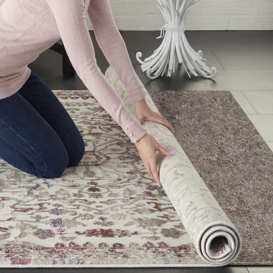 Calvin Klein Luster Wash HandKnotted Wool Area Rug in Indigo Blue