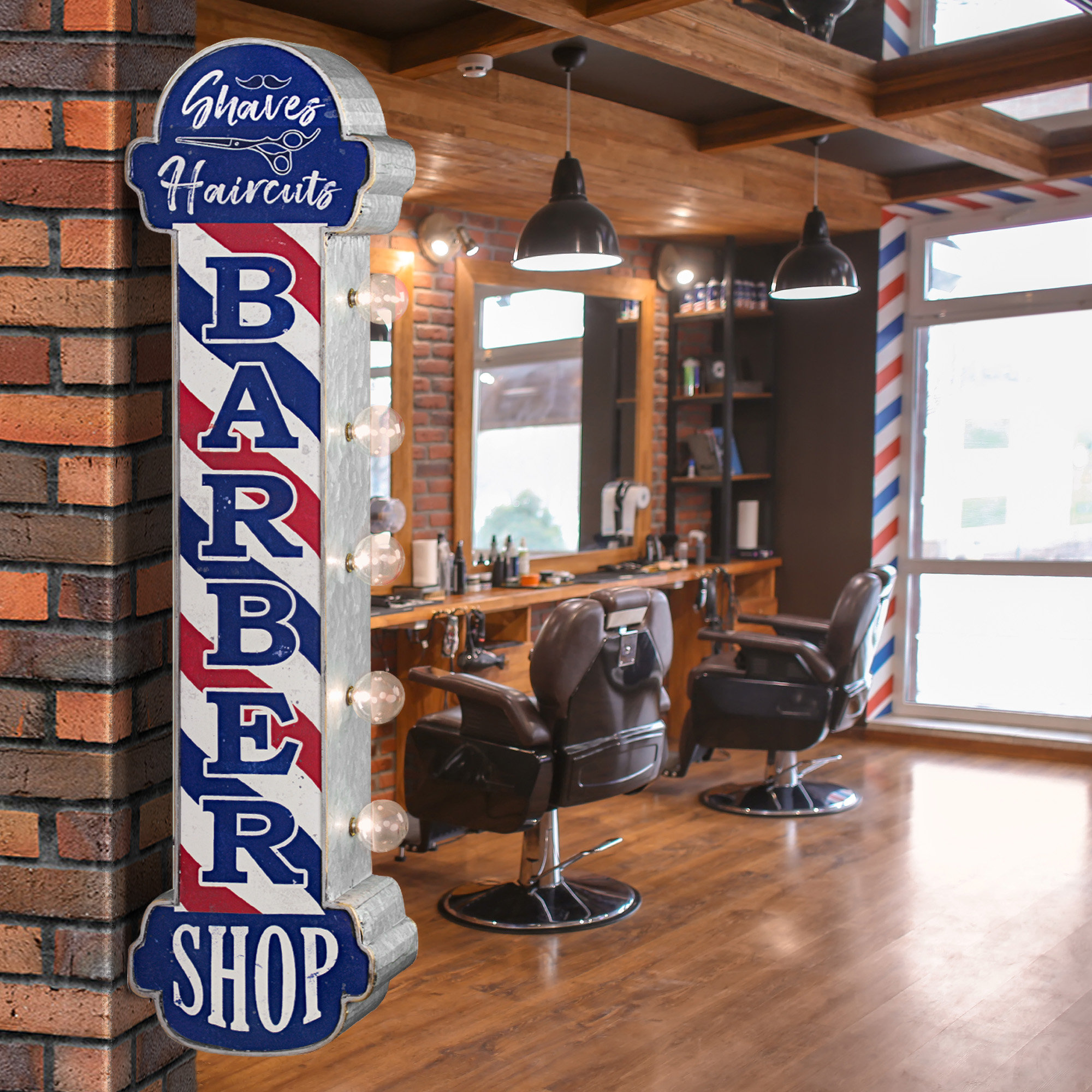 Trinx Barber Shop Wall Décor & Reviews Wayfair