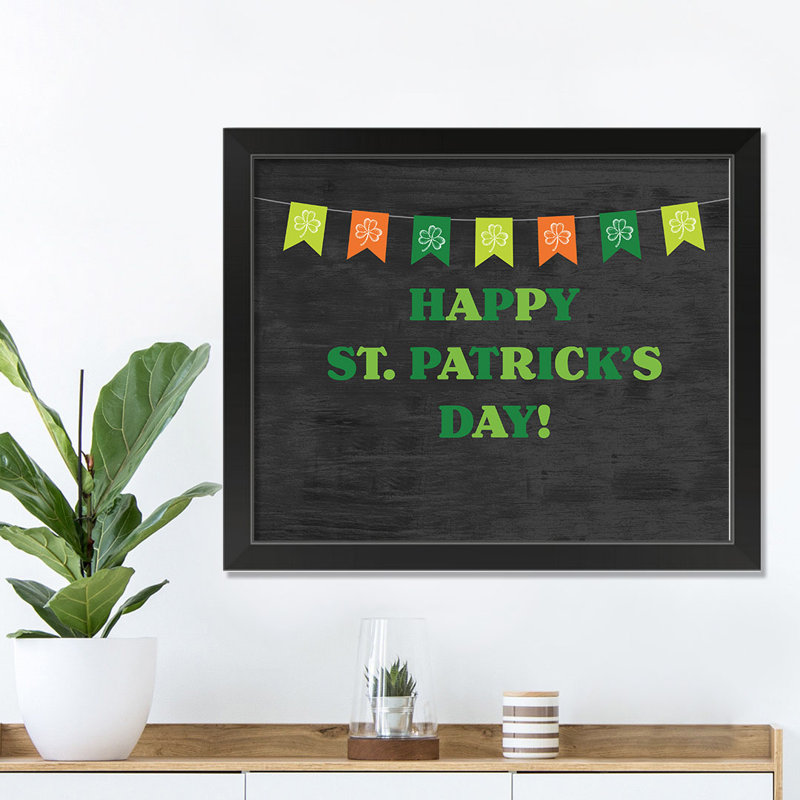 Banner Patricks Day - Picture Frame Textual Art