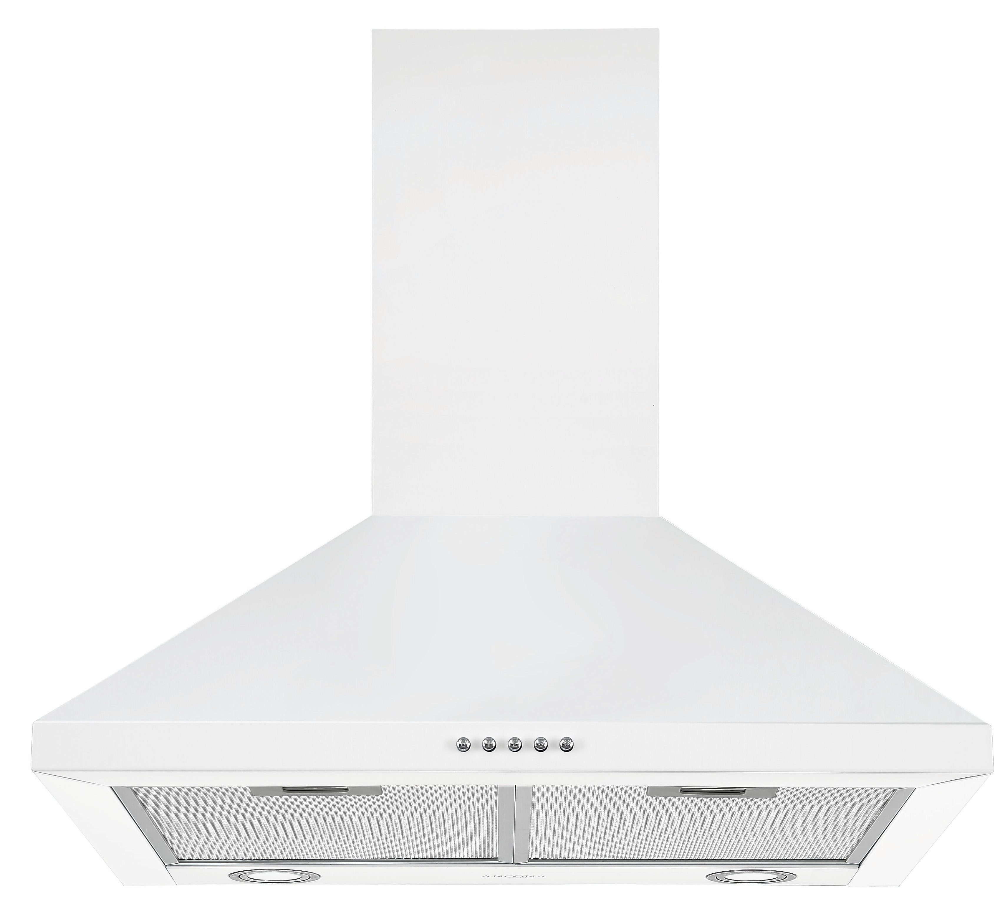 24 range hood white