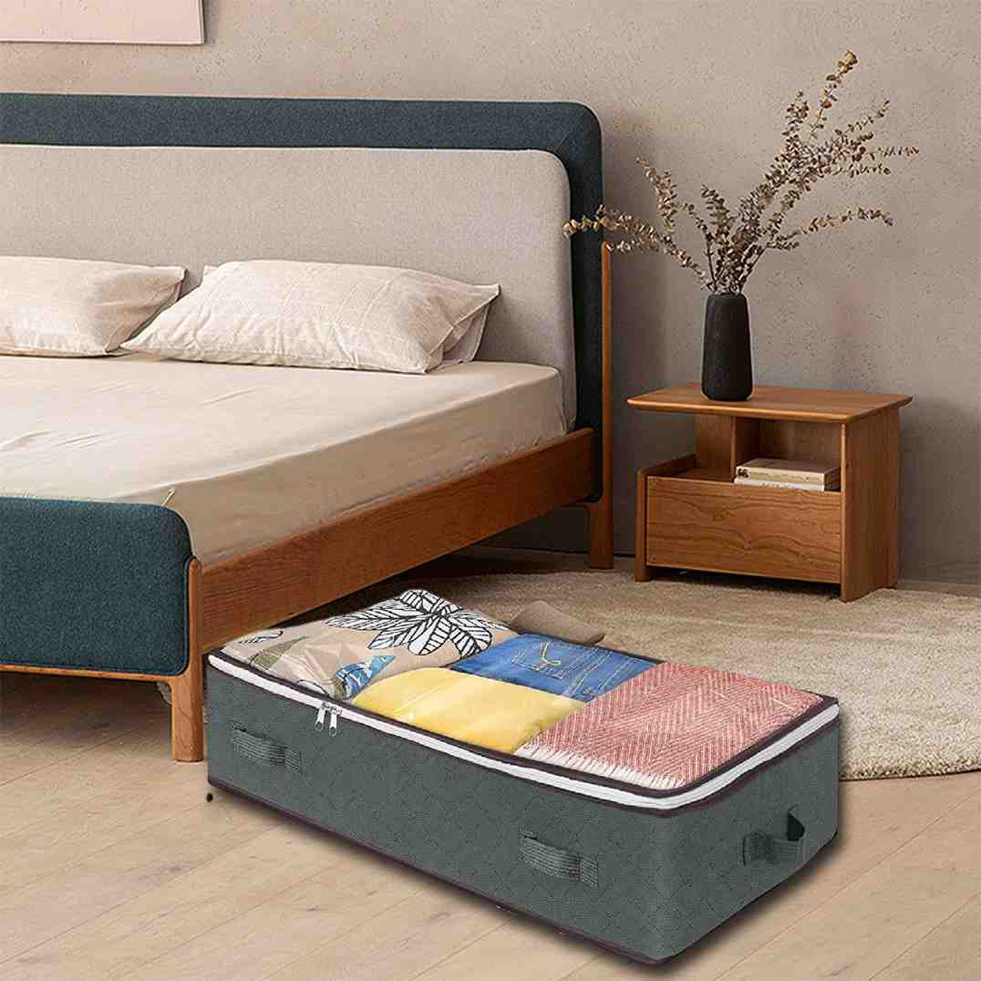 Rebrilliant Fabric Underbed Storage Set Wayfair
