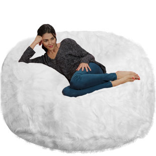 Wayfair | White Bean Bag Chairs You'll 