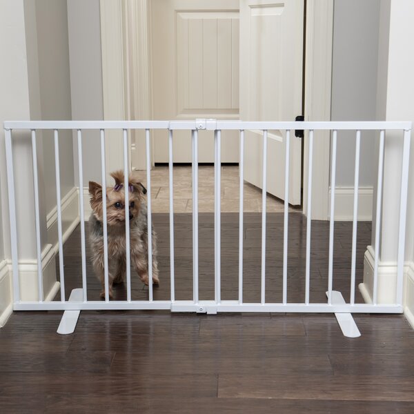 No Drilling Stair Metal Gate Safety Baby Toddler Cat Dog Close Door Pressure Fit 