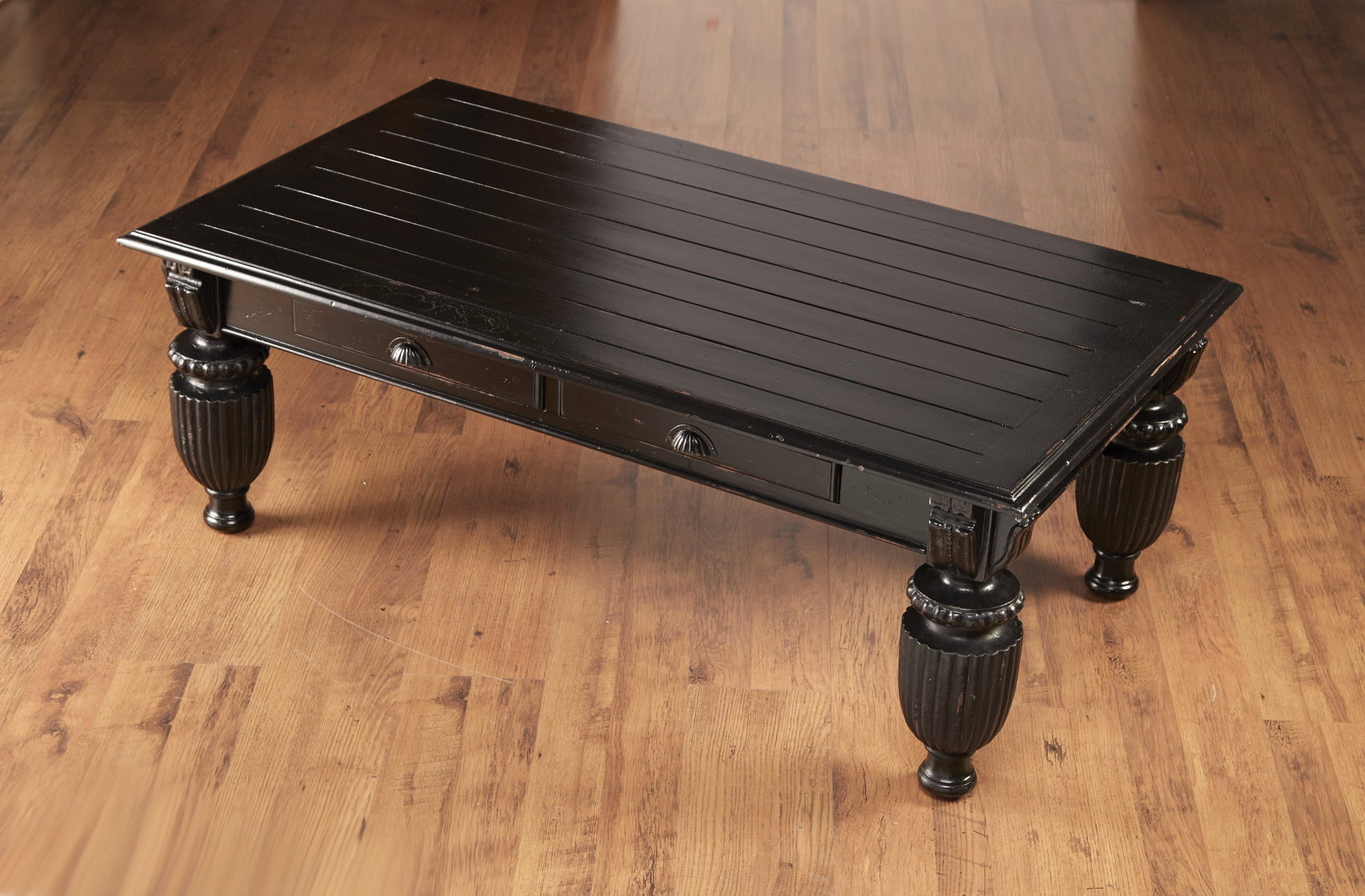 Darby Home Co Bevill Solid Wood Coffee Table Wayfair