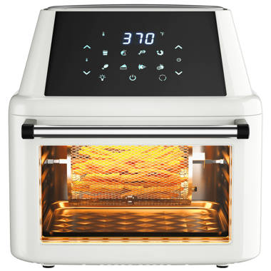 crownful 19 quart air fryer toaster oven