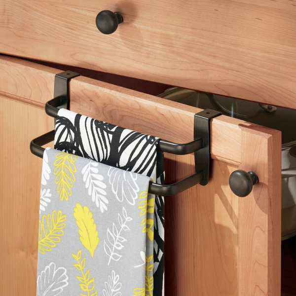 3 x Cabinet Door Draw Hooks Stainless Steel Over Kitchen Pot Towel Holder 