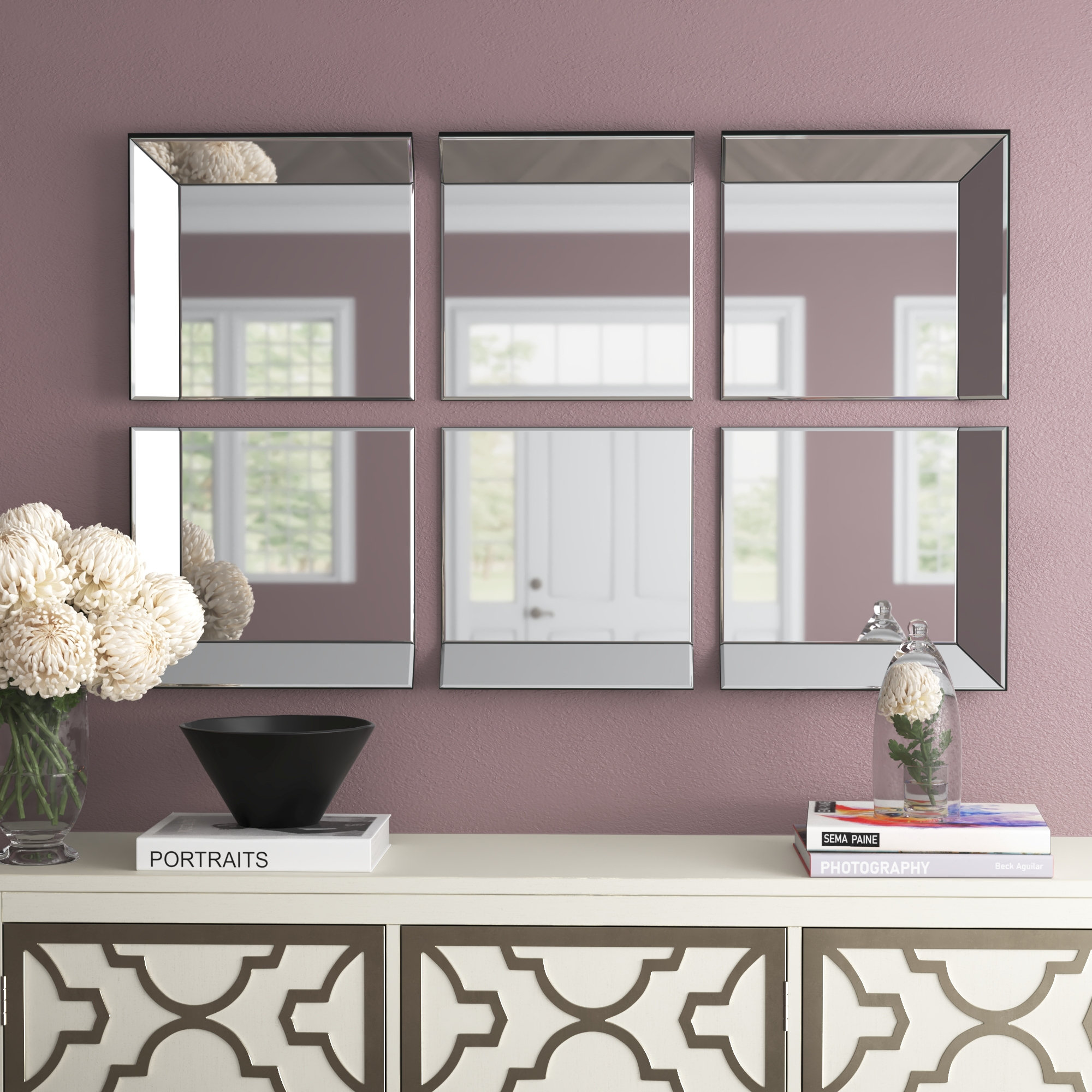 Willa Arlo Interiors Theilson Rectangle Glass Wall Mirror & Reviews