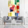 George Oliver Abstract Midcentury Square Geometric - Graphic Art ...