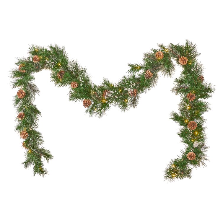 50 ft Soft Garland Christmas In/Outdoor Artificial Pine Garland Decoration NEW 
