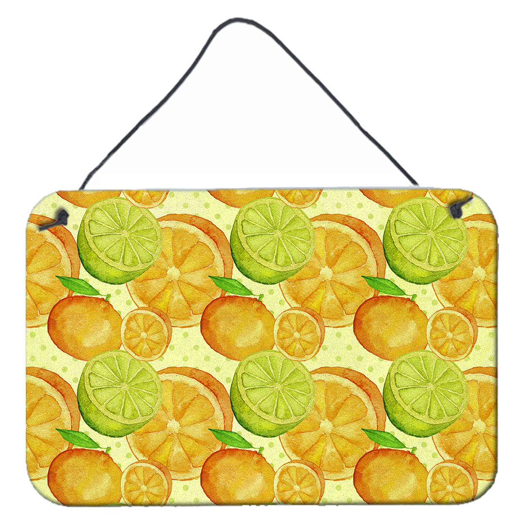 Winston Porter Watercolor Limes and Citrus Wall Décor Wayfair