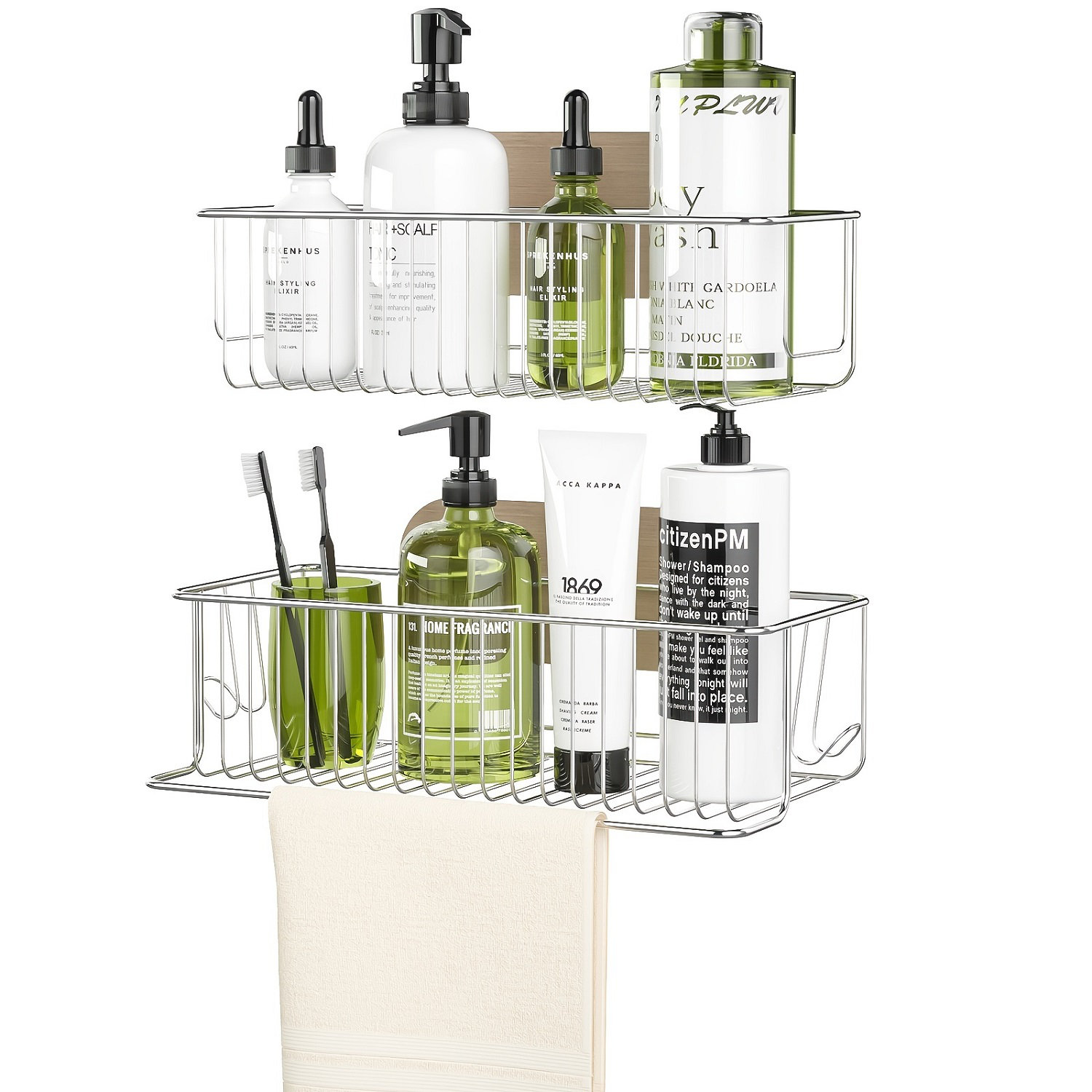 Rebrilliant LexiElise Drill & Screw Mount Shower Caddy Wayfair Canada