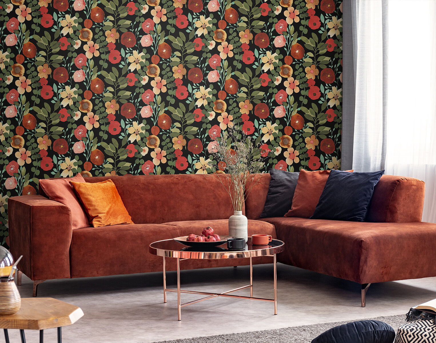 Red Barrel Studio® Kalea Peel & Stick Floral Wallpaper & Reviews | Wayfair