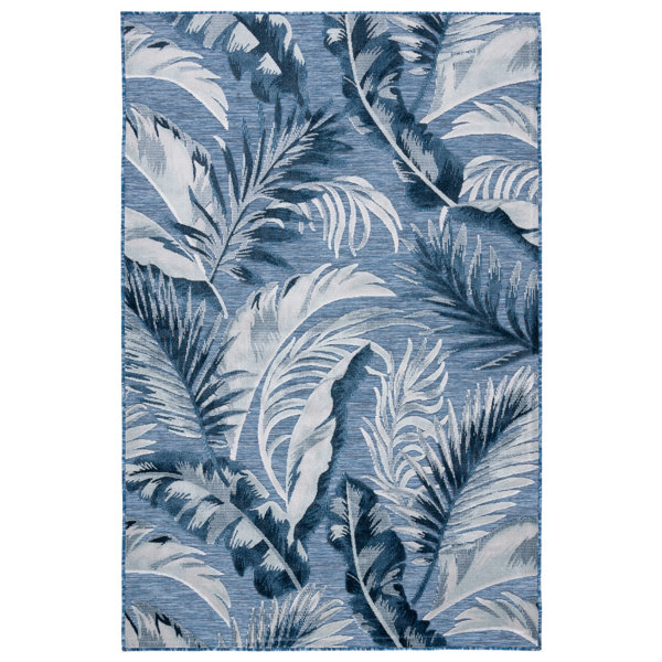 Trent Austin Design® Mazzola Light Blue/Dark Blue Indoor/Outdoor Rug ...