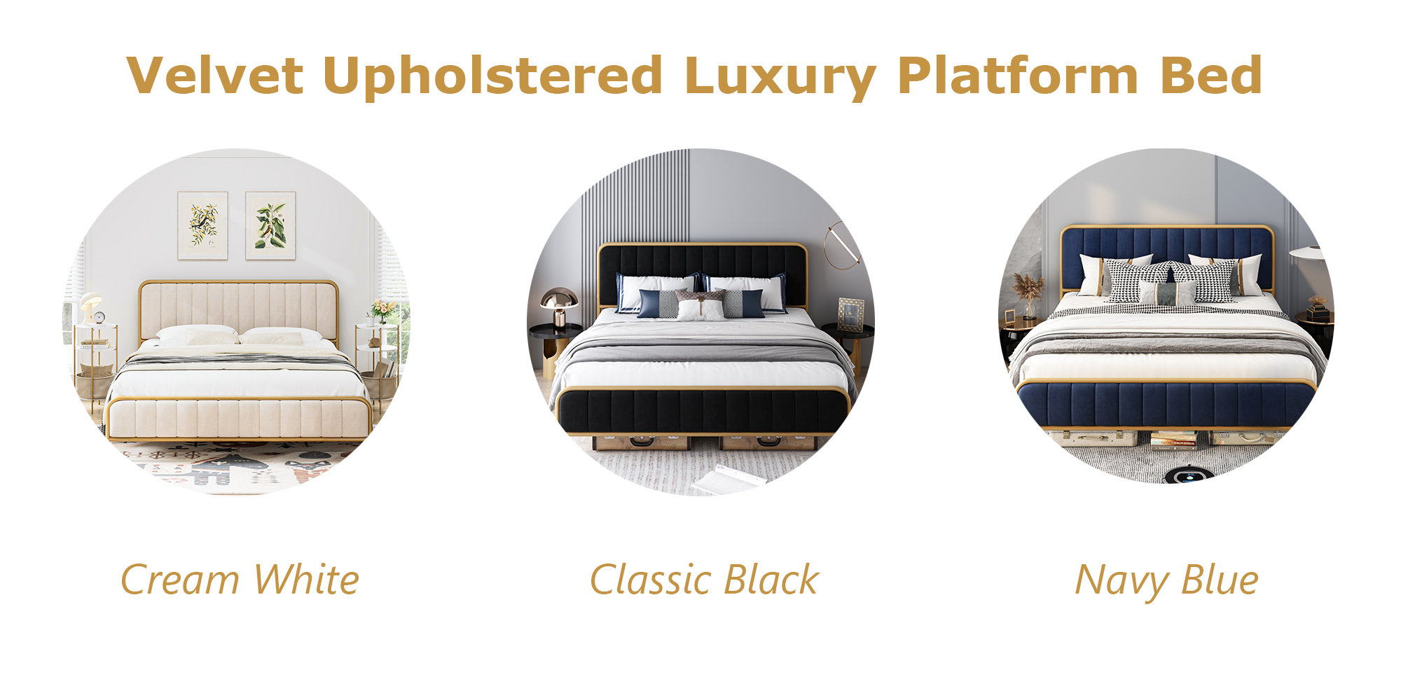 Etta Avenue™ Melle Upholstered Bed & Reviews Wayfair Canada