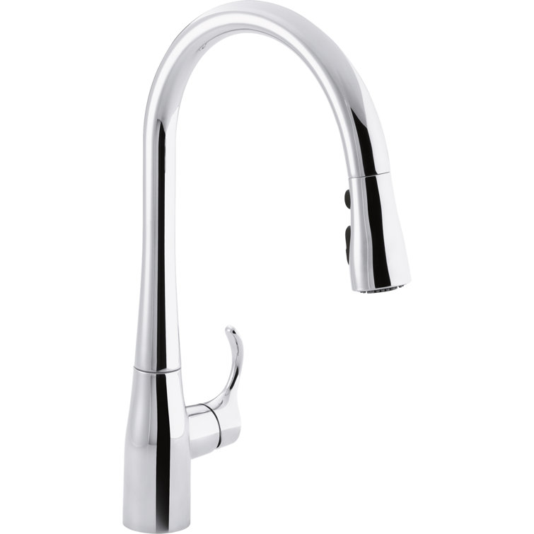 Simplice Pull Down Single Handle Kitchen Faucet