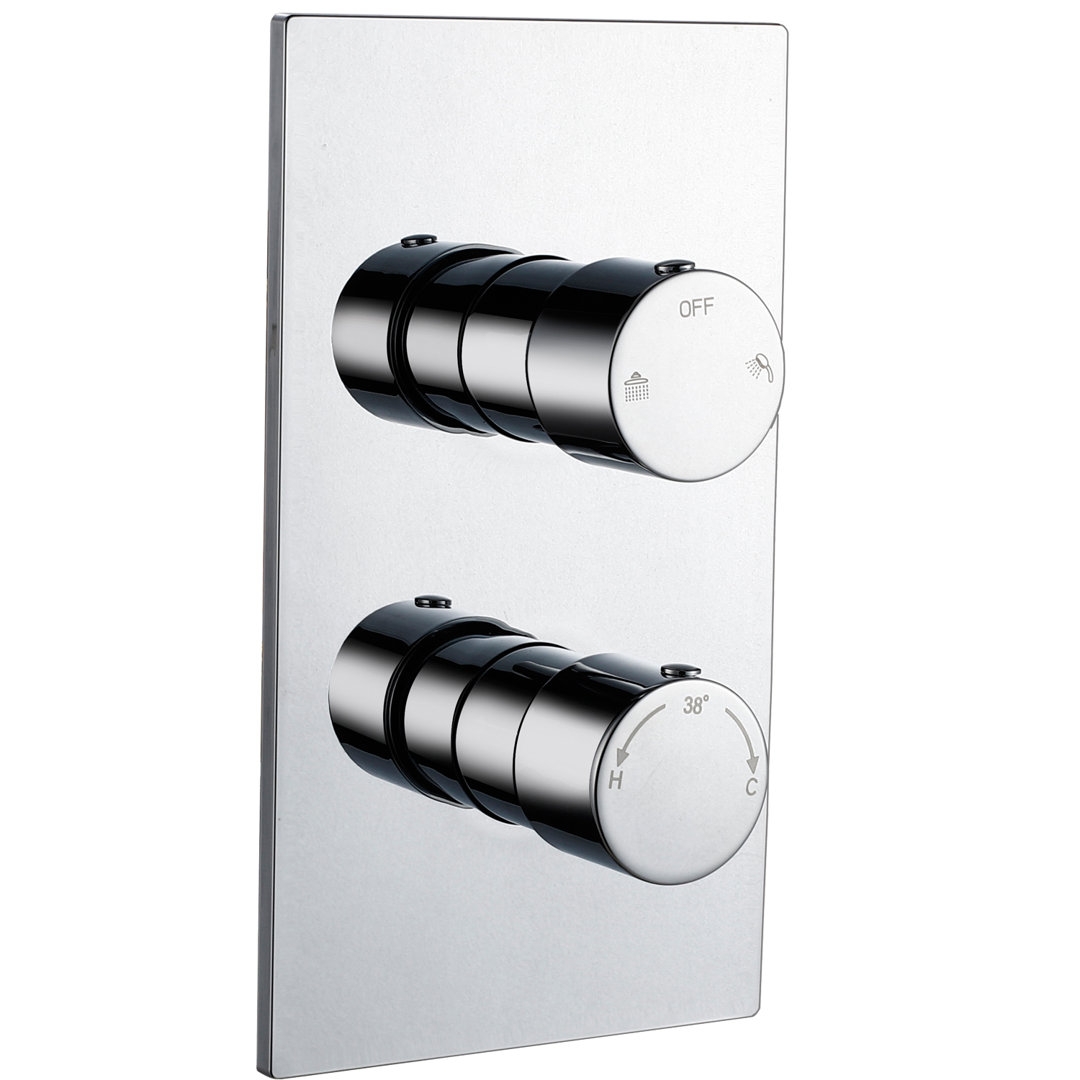 HuiYang Zweigriff-Duscharmatur Unterputz