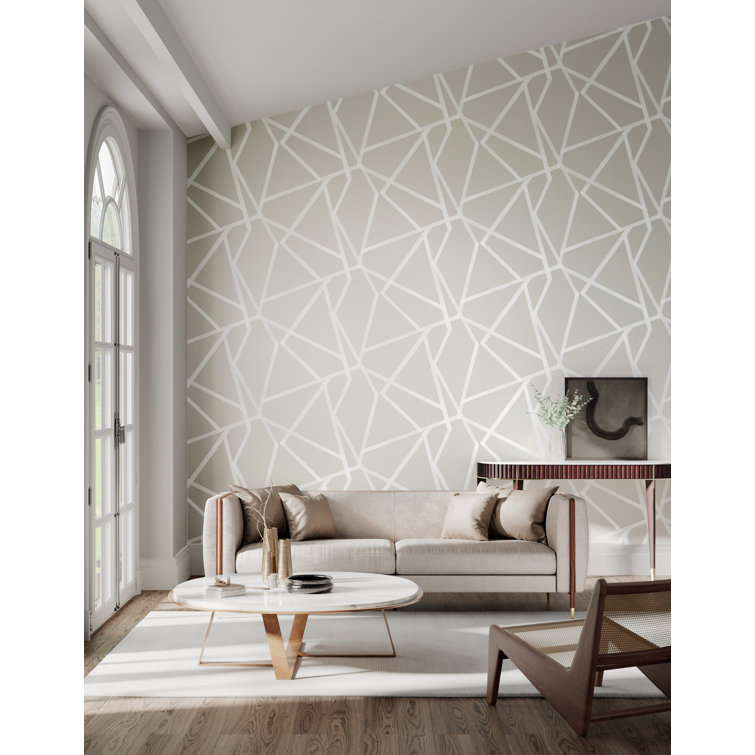 Harlequin Sumi Geometric Wallpaper Roll | Perigold