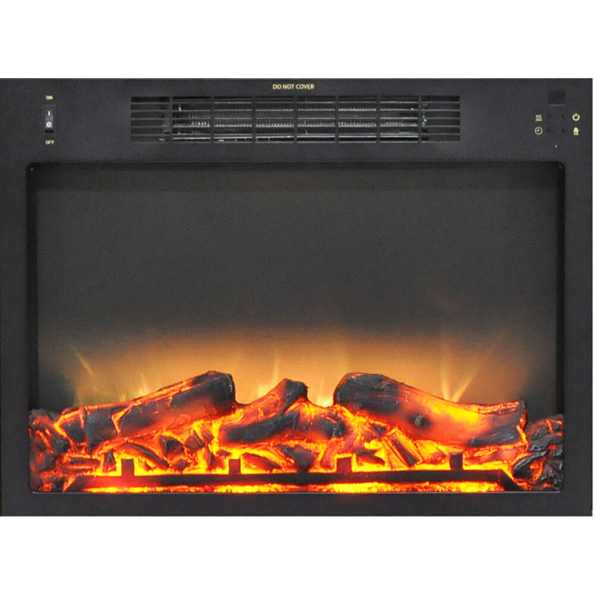 Symple Stuff Louisos 23'' W Electric Fireplace Insert Wayfair