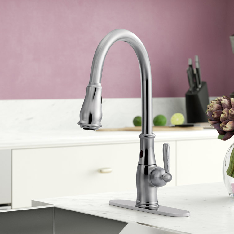 Brantford Pull Down Touchless Single Handle Kitchen Faucet