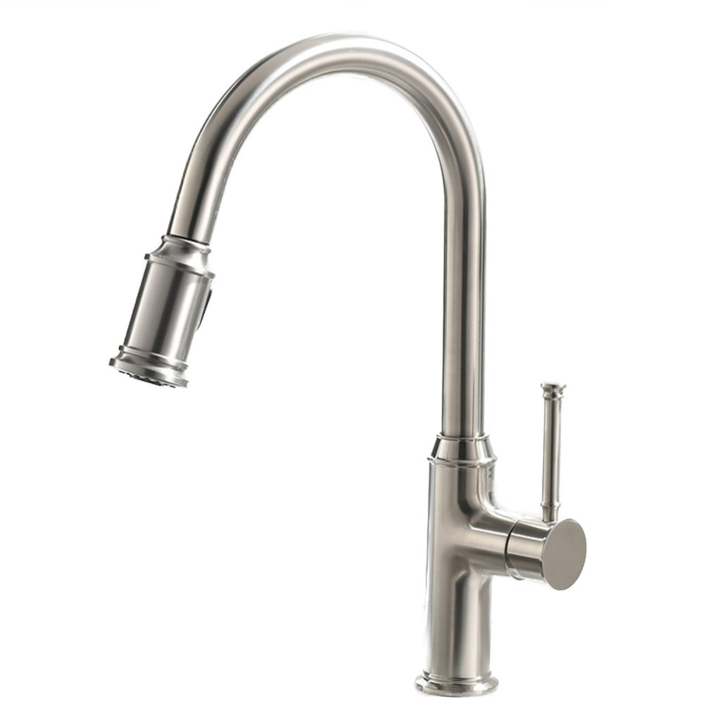OAKLAND Pull Down Kitchen Faucet | Wayfair