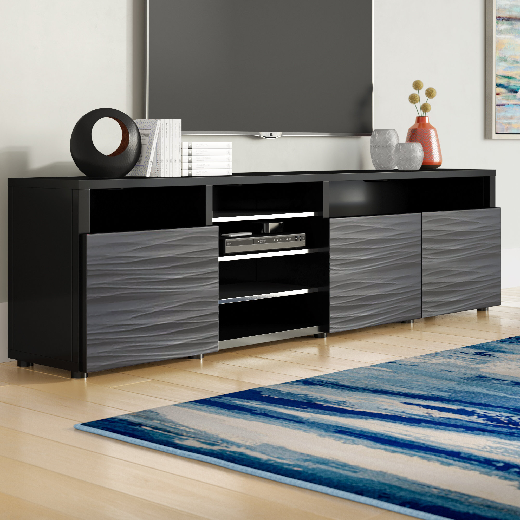 Orren Ellis Boutte 79'' Media Console & Reviews Wayfair