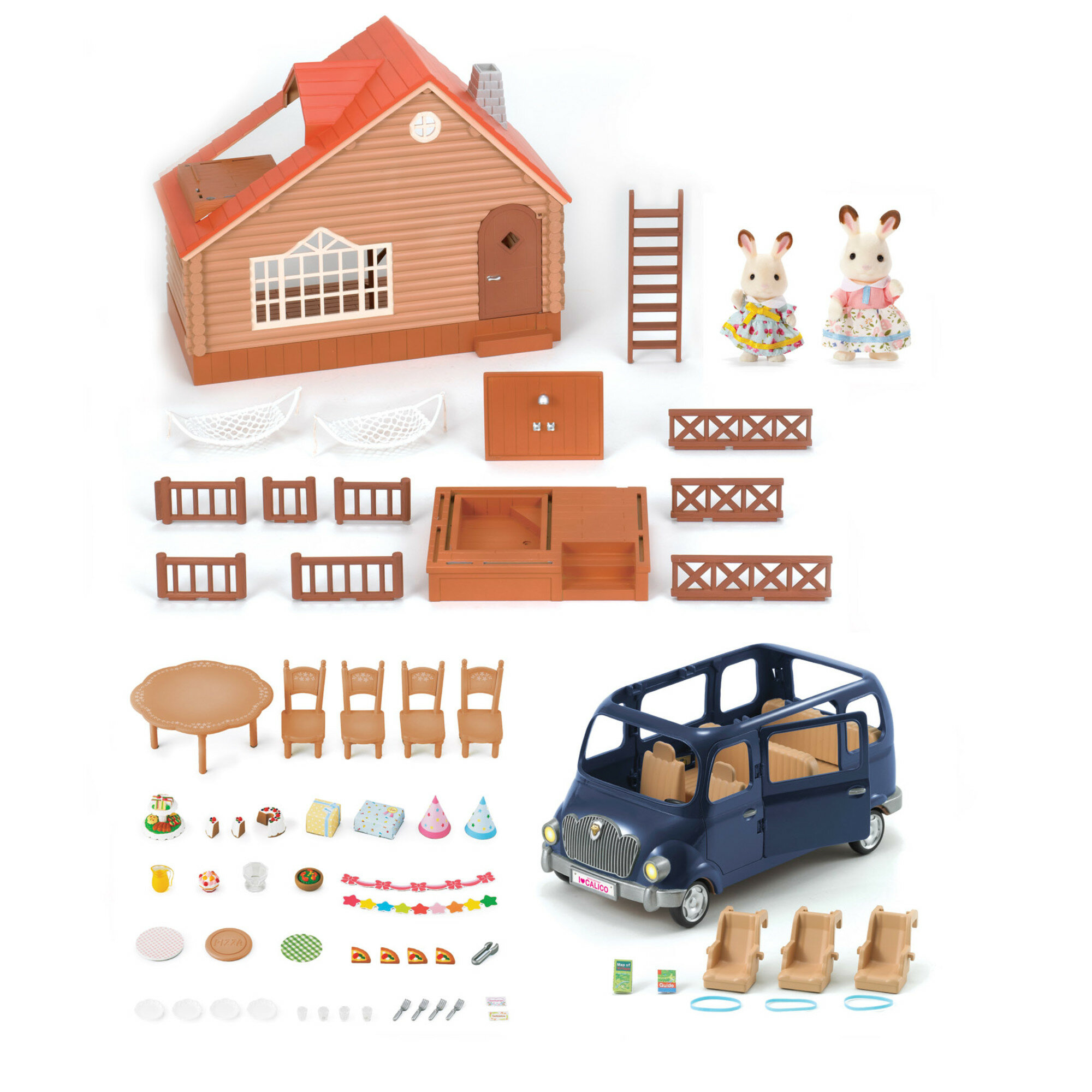 Calico Critters Lakeside Lodge Gift Set for sale online 
